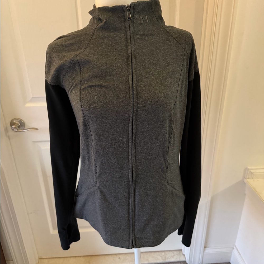 Athleta Gray and Black Women's Jacket